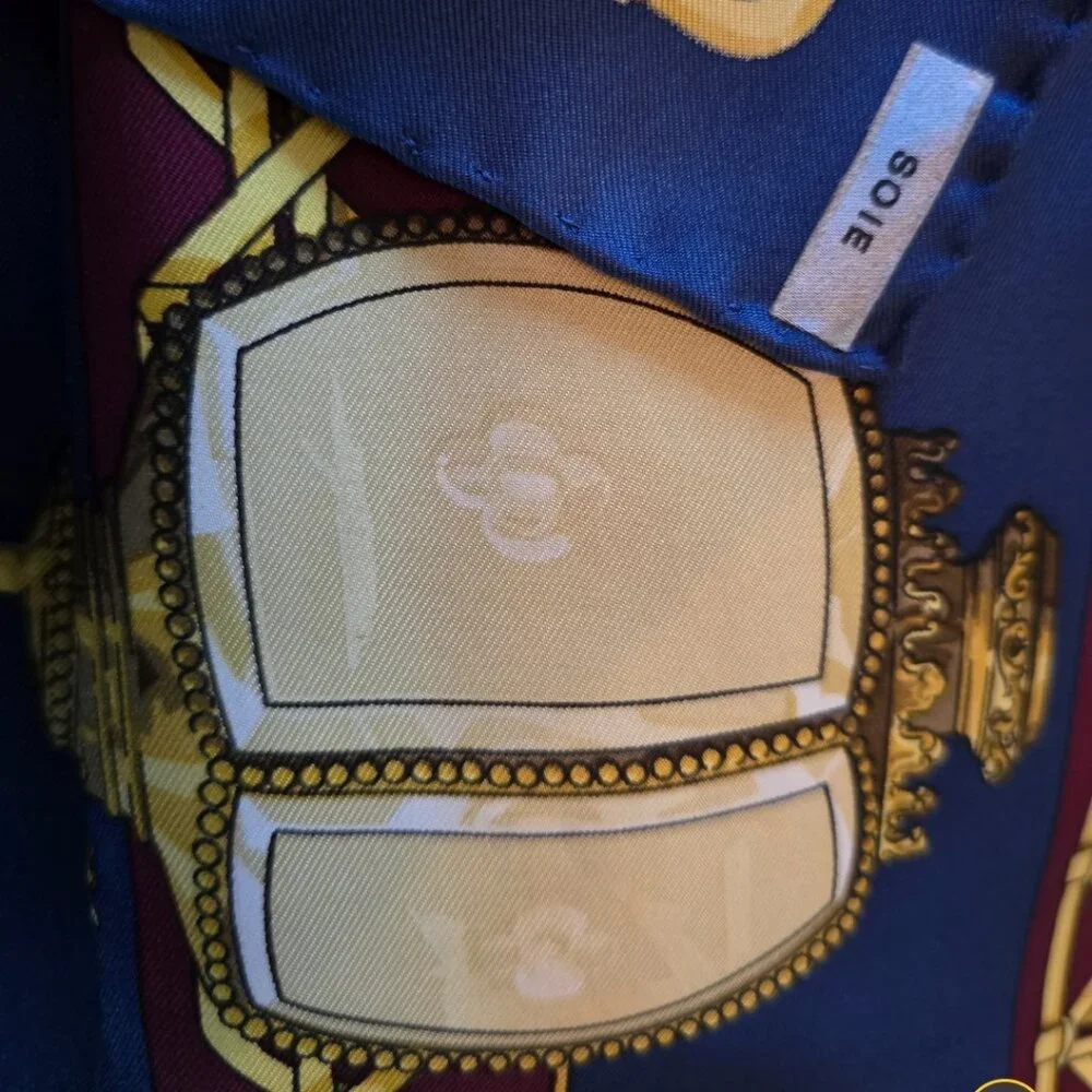 EUC Authentic Hermes Silk Scarf